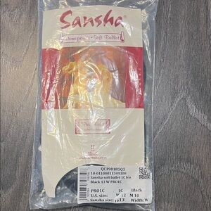 Sansha Ballet Shoe Black Pro 1C